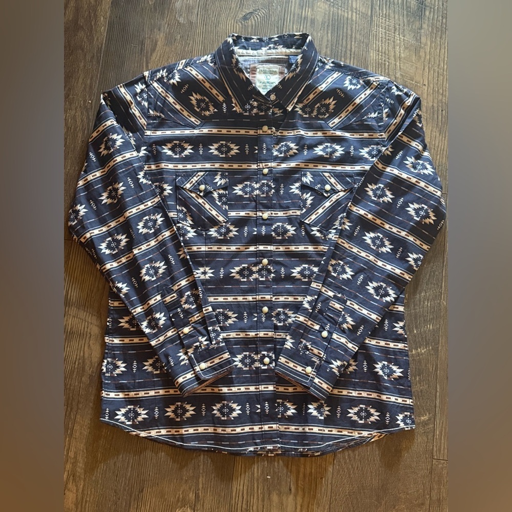 Panhandle Aztec Western button up